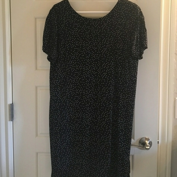 Madewell Zip-back Dress in Scatterdot - Picture 3 of 4